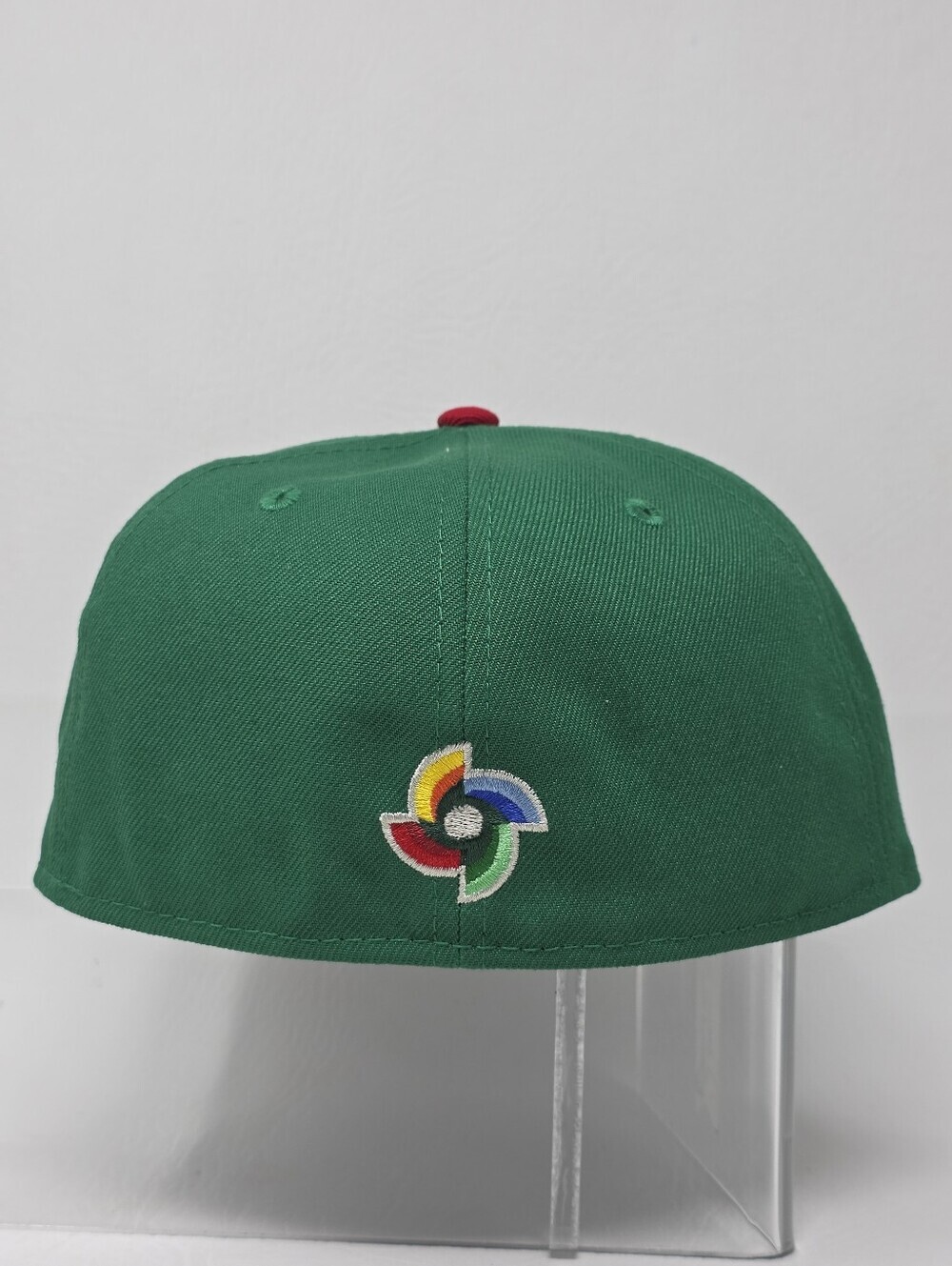 New Era 59Fifty Mexico Fitted Hat Size 7 1/2 Green Red WBC 2026 Baseball New - Picture 6 of 10